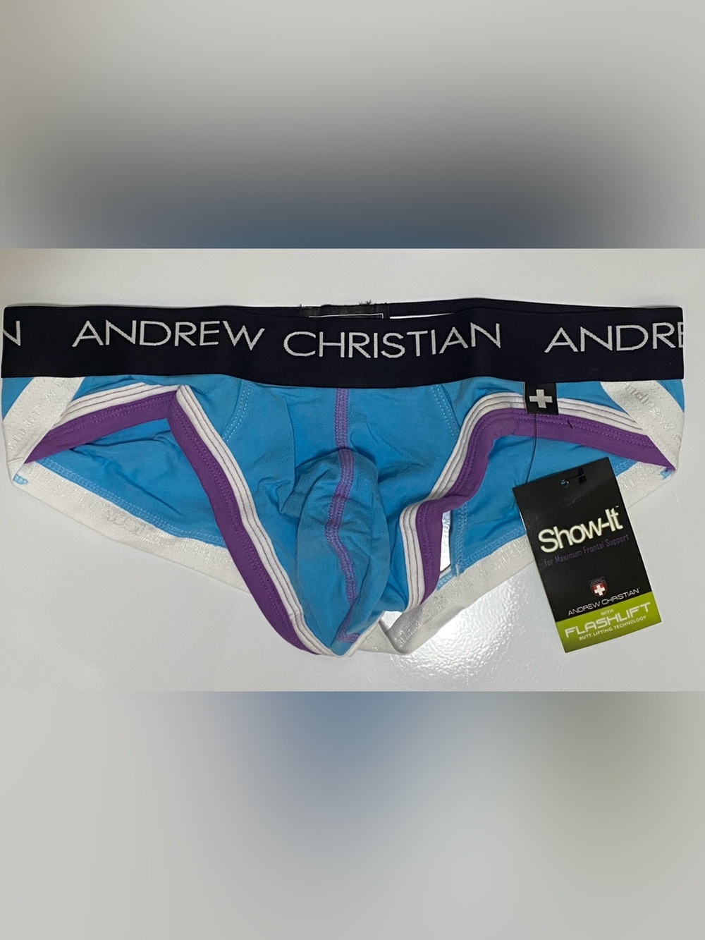 NWT! Andrew FlashLift Pro w/Show-It MED Powder Blue